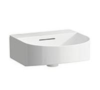 LAUFEN Sonar lave- H8163410001091 poser H8163410001091 41x42cm, dessous rectifié, mural, avec trop-plein, sans trou pour robinet, blanc