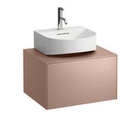 Laufen Tiroir sondeur H816341 pour lave-mains monté en haut – 1 tiroir, découpe centrale – Cuivre
