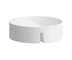 LAUFEN Sonar tablette, pour baignoire, D= 270 mm, Marbond, blanc, H2933400000001