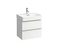 LAUFEN Space H4101421601011 58,5x52x41cm, avec 2 tiroirs, noyer clair
