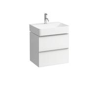 Space meuble sous- H4101221609991 53,5x52x41cm, avec 2 tiroirs, Multicolor