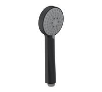 LAUFEN Stella Douchette à main, 3 jets, ronde, D=80mm, RubiClean, H3619850813311, Couleur: noir titane mat
