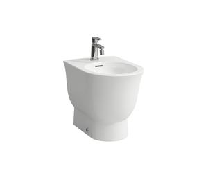 LAUFEN The New Classic Bidet à poser, 1 trou pour robinet, avec trop-plein, H8328514003021, Couleur: Blanc avec LCC