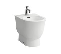 Laufen Bidet à poser The New Classic – 1 trou pour robinet, avec trop-plein – Neige (blanc mat)