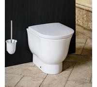 Laufen The New Classic WC au sol, rinçage profond, sans rebord, H823851, Coloris: Blanc avec LCC - H8238514000001