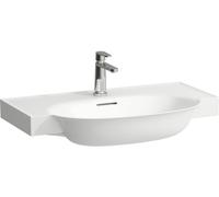 Laufen The New Classic lavabo 80x48 cm semi-circulaire classique-de meuble blanc mat H8138557571081