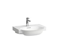 LAUFEN The New Classic lavabo, encastré, avec trop-plein, 3 trous pour robinet, 600x480mm, H8138537571081, Couleur: blanc mat