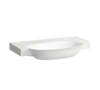 LAUFEN Le nouveau lavabo classique H8138550001421 sous, sans trop-plein, sans trou de robinetterie, blanc