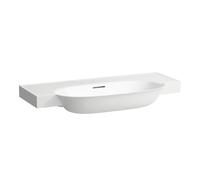 LAUFEN The New Classic lavabo, encastré, sans trou pour robinet, avec trop-plein, 1000x480x165mm, H8138570001091, Couleur: Blanc