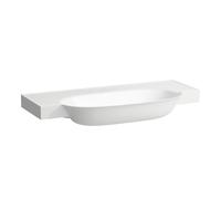 LAUFEN The New Classic lavabo, encastré, sans trou pour robinet, sans trop-plein, 1000x480mm, H8138574001421, Couleur: Blanc mat