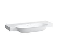 LAUFEN The New Classic lavabo, encastré, sans trou pour robinet, avec trop-plein, 1000x480x165mm, H8138577571091, Couleur: Blanc avec LCC