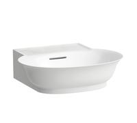 LAUFEN The New Classic lave-mains, avec trop-plein, sans robinetterie, 500x450mm, H8158527571091, Couleur: blanc mat