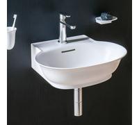 LAUFEN Le nouveau classique lave-mains H8158527571041 50x45cm, avec trop-plein, avec trou pour robinet 2000 blanc mat