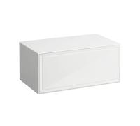 LAUFEN The New Classic Sideboard, sans découpe, 1 tiroir, 775x455x345mm, H4060150856311, Couleur: Blanc brillant