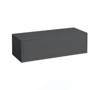 LAUFEN The New Classic Sideboard, sans découpe, 1 tiroir, 1175x455x345mm, H4060250856271, Couleur: Trafic gris