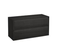Laufen Buffet The New Classic Sideboard 1175x455x600 mm sans découpe 2 tiroirs Chêne noirci