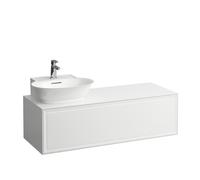 LAUFEN Le nouveau meuble à tiroirs / buffet H4060850851701 117,5x34,5x45,5cm, tiroir 2000 lave-mains à gauche, blanc mat