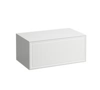 LAUFEN The New Classic Sideboard, sans découpe, 1 tiroir, 775x455x345mm, H4060150851701, Couleur: Neige (blanc mat)