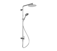 LAUFEN Twin système de douche, pour Simibox 1-Point, pomme de douche pluie D 247mm, bras de douche pivotant, HF980356100000