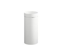 Lavabo sur pied Laufen UNISONO H511UO47571121 400 x 442 x 900 mm, sans plage de robinetterie, sans perçage pour robinetterie, sans trop-plein, blanc mat