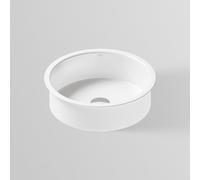 LAUFEN UNISONO Lavabo à encastrer par le bas, rond, sans trou pour robinet, sans trop-plein, 359x359x104mm, blanc brillant, H513UO20001121