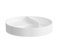 LAUFEN VAL Bac de rangement, rond, DM:325 mm, H8702817570001, Couleur: Neige (blanc mat)