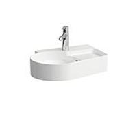 Laufen Val H8162880001061 53x40 cm mural avec trop-plein et trou pour robinet 2000 blanc