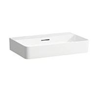 LAUFEN VAL lavabo 8102840001091, 65x42cm, sans trou pour robinet, avec trop-plein, céramique saphir
