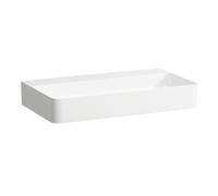 Val lavabo à poser face inférieure meulée non percé ss tp 750x420x115 mm blc mat - LAUFEN H8162857571121
