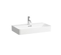 LAUFEN VAL lavabo, encastré, 3 trous pour robinet, sans trop-plein, 750x420mm, H8102857571581, Couleur: blanc mat