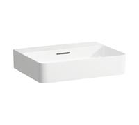 LAUFEN VAL lavabo, encastré, sans trou pour robinet, avec trop-plein, 550x420mm, H8102827571091, Couleur: blanc mat