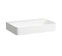 LAUFEN VAL lavabo, encastré, sans trou pour robinet, sans trop-plein, 650x420mm, H8102844001121, Couleur: Blanc avec LCC