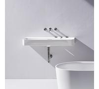 LAUFEN VAL lavabo 8102854001091, 75x42cm, LCC, sans trou pour robinetterie, avec trop-plein, céramique saphir