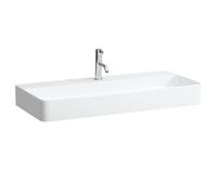 Laufen VAL lavabo Ã poser, 1 trou pour robinet, sans trop-plein, US fermÃ© 950x420mm, H816287, Coloris: Blanc - H8162870001111