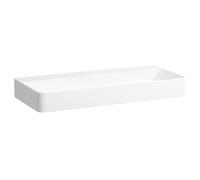 LAUFEN VAL lavabo à poser, sans trou pour robinet, sans trop-plein, US fermé 950x420mm, H8162870001121, Couleur: Blanc