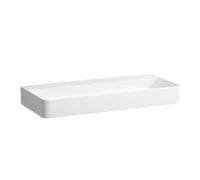 LAUFEN VAL lavabo à poser, sans trou pour robinet, sans trop-plein, US fermé 950x420mm, H8162877571121, Couleur: blanc mat