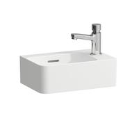 LAUFEN Val H8152804001061 lave-mains sous, avec trop-plein, trou à droite , blanc LCC