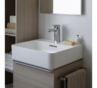LAUFEN Val lave-mains , 45x42cm, avec trou pour robinet et trop-plein, céramique saphir