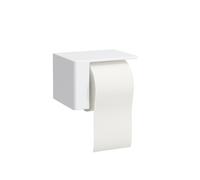 LAUFEN VAL Porte-rouleau de papier, droite, H8722807570001, Couleur: Neige (blanc mat)