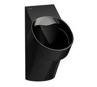 LAUFEN Val urinoir à aspiration, sans trous pour montage du couvercle, sans rebord, 305x365x560mm, H8402850200001, Couleur: Noir brillant