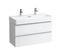 LAUFEN VAL Vasque avec meuble Space, 2 tiroirs, H8102877571071+H4102021601001,