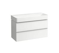 LAUFEN VAL Vasque avec Space meuble bas, 2 tiroirs, H8102874001121+H4102021601001,