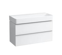 LAUFEN VAL Vasque avec Space meuble bas, 2 tiroirs, H8102877571121+H4102021601001,