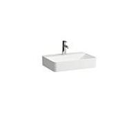 Laufen Val vasque H8122840001561 55x40cm, blanc , sans trop-plein, 2000 trou pour robinet