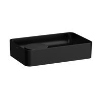 LAUFEN VAL vasque, sans trou pour robinet, sans trop-plein, US fermé 550x360mm, H8122827161121, Couleur: Noir Mat