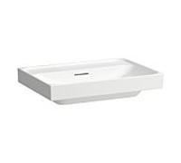 Laufen Vasque à poser Meda H8161140001091 65x46cm, avec trop-plein, sans trou pour robinetterie, blanc