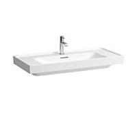 Laufen Vasque à poser Meda H8161190001041 100x46cm, avec trop-plein, trou pour robinetterie 2000 , blanc