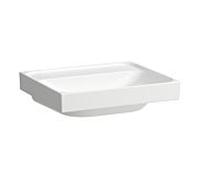 LAUFEN Meda lavabo, encastrable, 550x460mm, sans trou pour robinet, sans trop-plein, H8101120001121, Couleur: Blanc