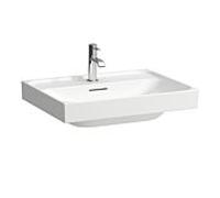 Laufen Vasque Meda H8101130001041 60x46cm, à encastrer, avec trop-plein, trou de robinetterie 2000 par vasque, blanc