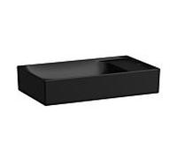 LAUFEN MEDA vasque, 600x350mm, sans trou pour robinet, avec trop-plein, H8121137161091, Couleur: Noir Mat